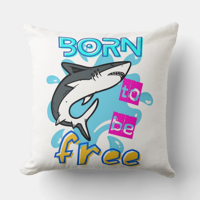 ALMOFADA NASCER DE SER LIVRE (Frente)