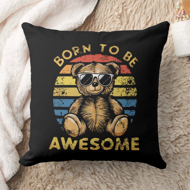 Almofada Nascer de ser um urso de pelúcia incrível - Urso L (Cobertor)