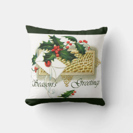 Almofada Natais vintages Seasons Saudações