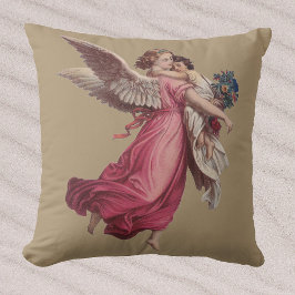 Almofada Natal Antigo, Anjo Guardião Vitoriano