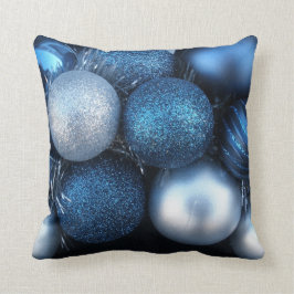 Almofada Natal azul