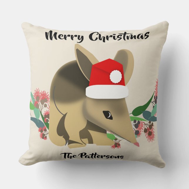 Almofada Natal Bilby (Frente)