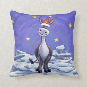 Almofada Natal de Donkey