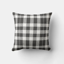 Natal de Gingham Negro e Branco