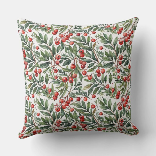 Almofada Natal de Redberry (Verso)