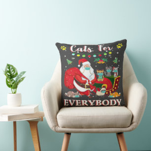 Almofada Natal de Todos os Gatos