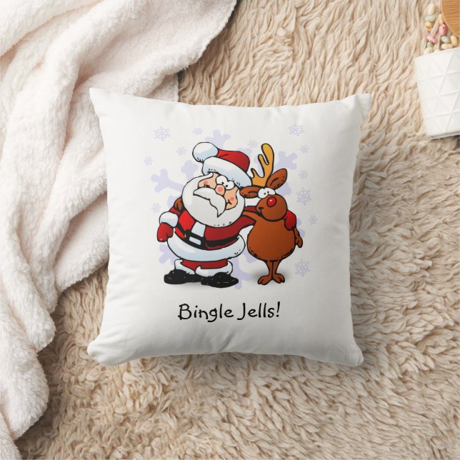 Almofada Natal Divertido Bingle Jells (Cobertor)