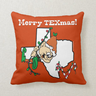 Almofada Natal do Texas