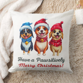 Almofada Natal dos cães