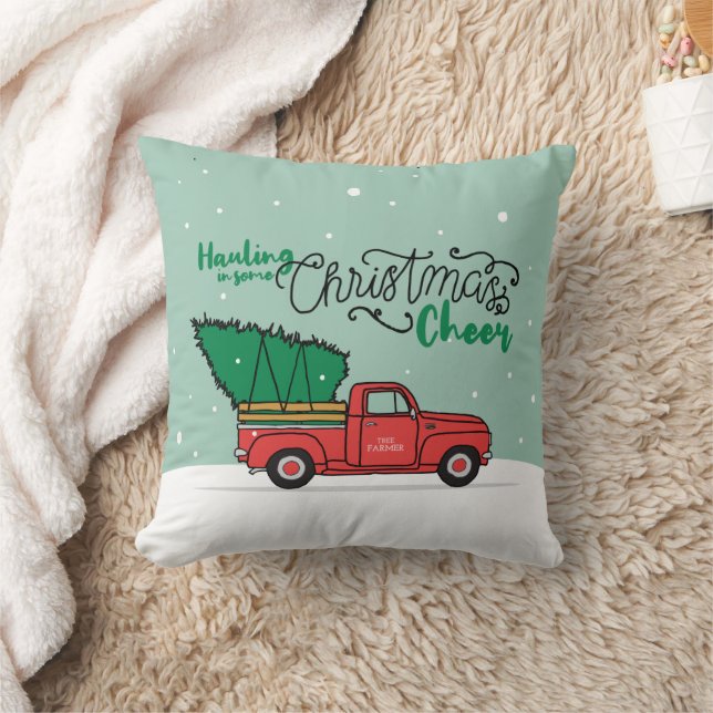 Almofada Natal em campo de papais noeis - Natal em campo (Cobertor)