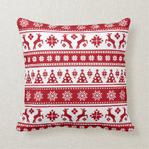 Natal Feriado Padrão Nórdico Cozy