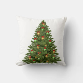 Almofada Natal Férias de Árvore Natal Bauble