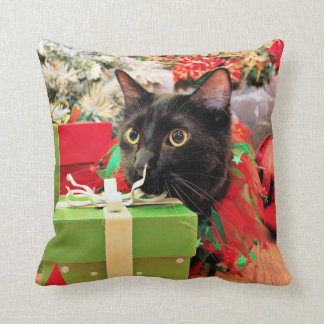 Almofada Natal - gato - Bentley