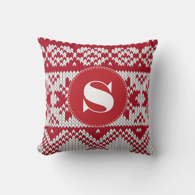 Almofada Natal Knit (Frente)