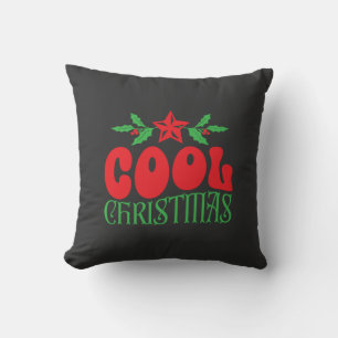 Almofada Natal legal - Decoração de Natal Retroativo Negrit
