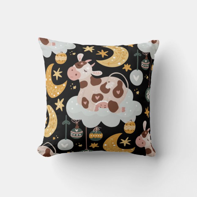 Almofada natal leitoso (Frente)