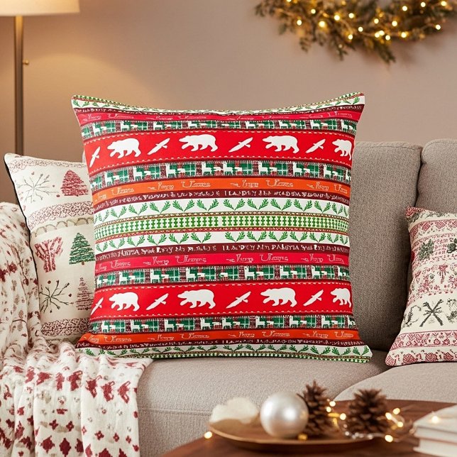 Almofada Natal na floresta (Criador carregado)