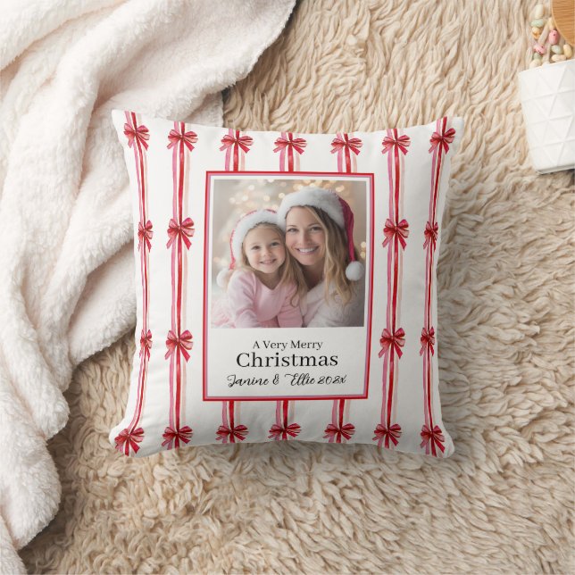 Almofada Natal para Arcos Rosa e Vermelho (Cobertor)