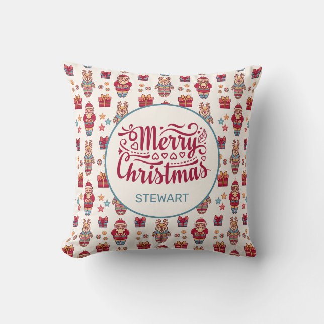 Almofada Natal Personalizado (Frente)