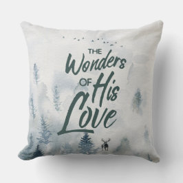 Almofada Natal Religioso Admira de Sua Abençoação