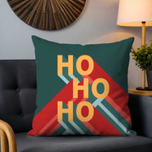 Natal Retro Bauhaus Ho Ho Ho Meados do Século
