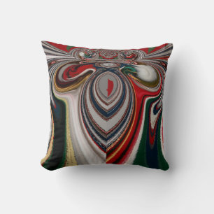 Almofada Natal - Retro Vintage Texture Abstrato Art Impress