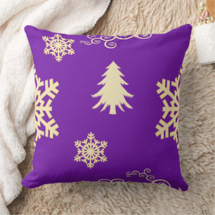 Almofada Natal roxo