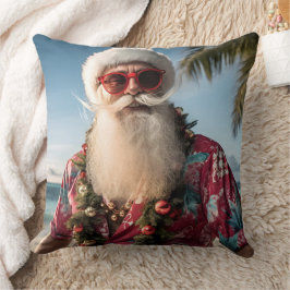 Almofada Natal tropical dos papais noeis