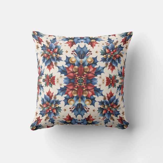 Almofada Natal Único No Exterior Em Travesseiro De Julho (Verso)