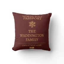 Natalina personalizada estilo passaporte vintage d