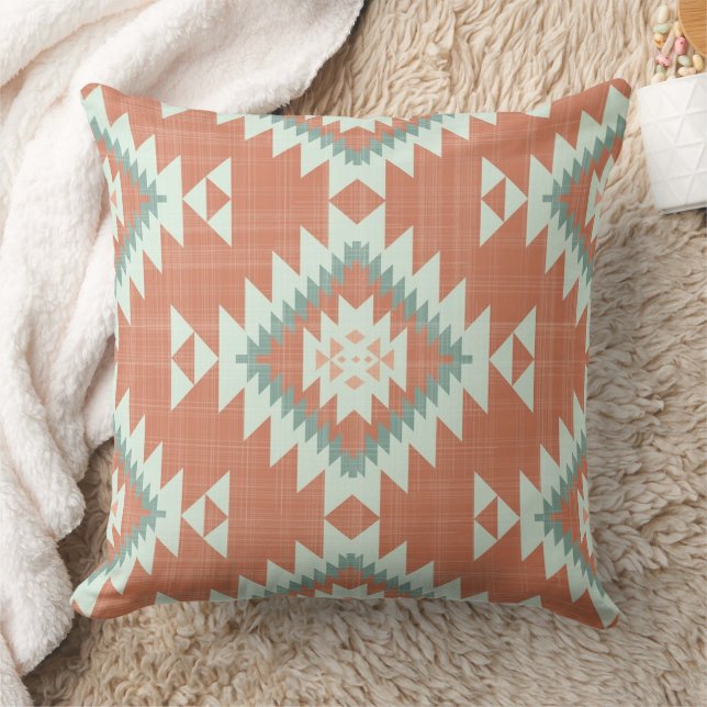 Almofada Native Desert 20x20 Throw Pillow (Cobertor)