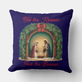 Almofada Nativity Throw Pillow