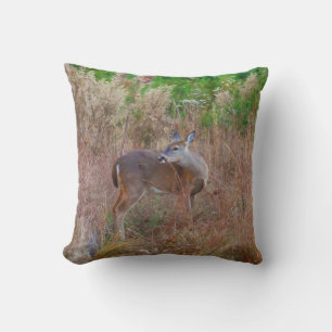 Almofada Nature Deer Doe Wildlife Photo Lake Arrohead Ga.