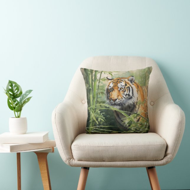 Almofada Nature Tiger Bamboo (Cadeira)