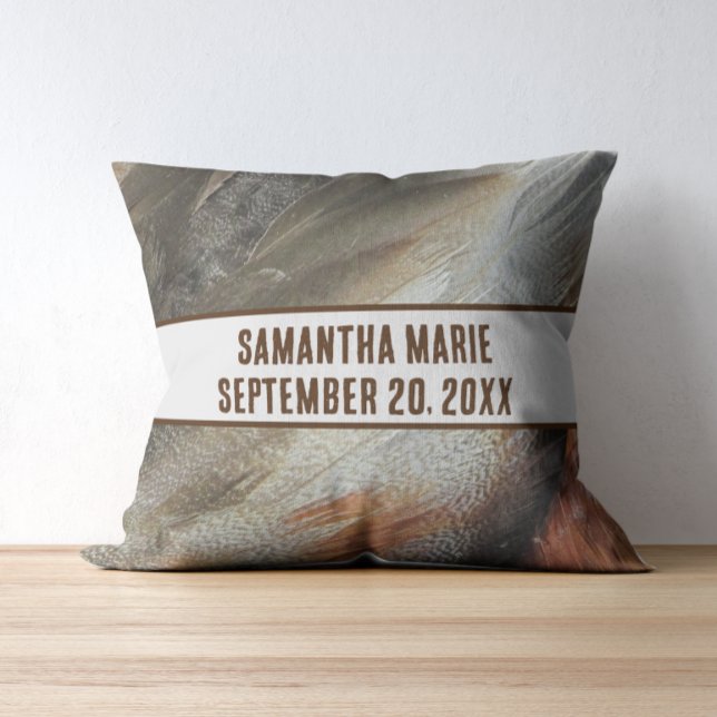 Almofada Natureza Nurserrações Cinzas Castanho Sexo Neutro (Criador carregado)