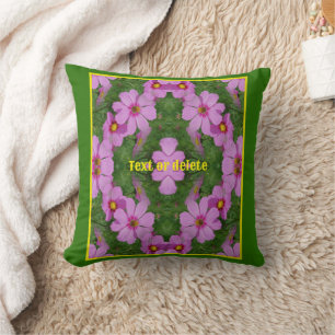 Almofada Natureza Personalizada das Flores de Margarida do