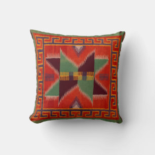 ALMOFADA NAVAJO INDIAN 1800S HORSE SADDLE BLANKET REPRINT