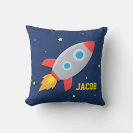 Almofada Nave Espacial, Espaço Exterior, Para Quarto de Cri