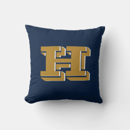 Almofada Navy and Gold School Pride Color Style Monogram