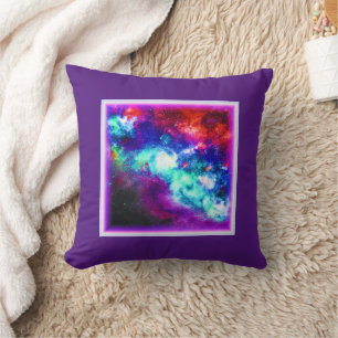 Almofada Nebula Stars Digital Art Design. Comprar Agora