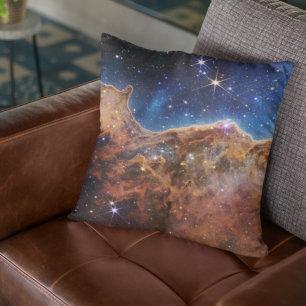 Almofada Nebulosa Carina Falésias Cósmicas James Webb Alta