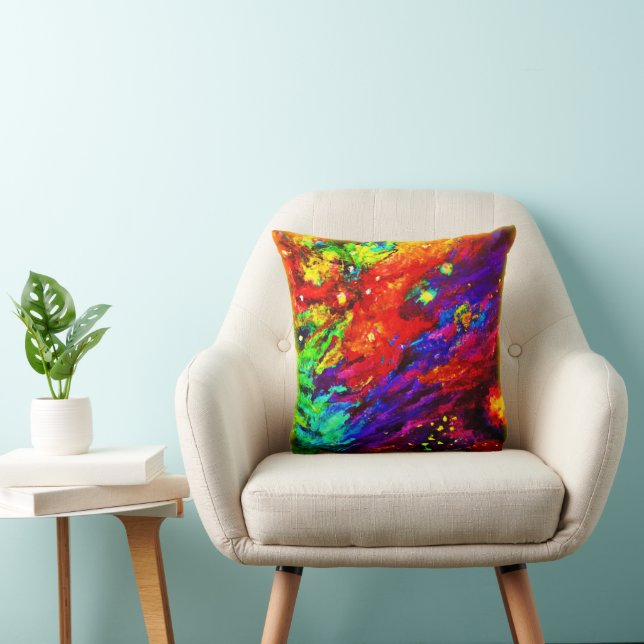 Almofada Nebulosa Em Nossa Pintura Universo. Comprar Agora (Cadeira)