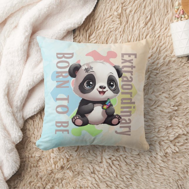 Almofada Necessidades especiais | Extraordinário | Panda Cu (Cobertor)