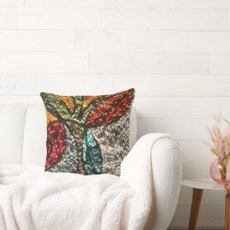 Almofada needle punch design fall design/pillow