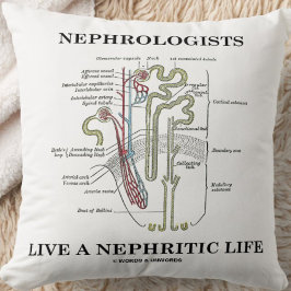 Almofada Nefrologistas Vivem Uma Vida Nefítica (Nephron)