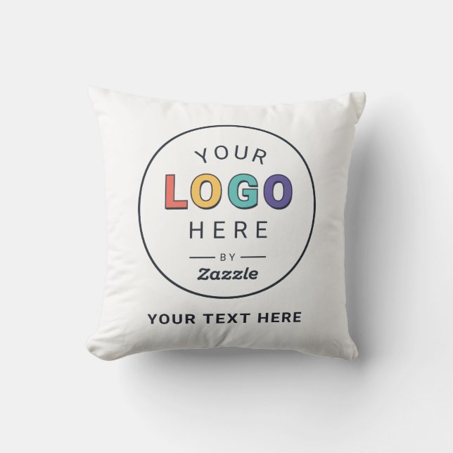 Almofada Negócios com Logotipo Personalizado (Frente)