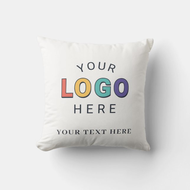Almofada Negócios de Logotipos Personalizados (Frente)