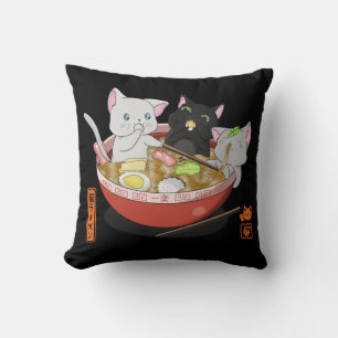 Almofada Neko Ramen cat
