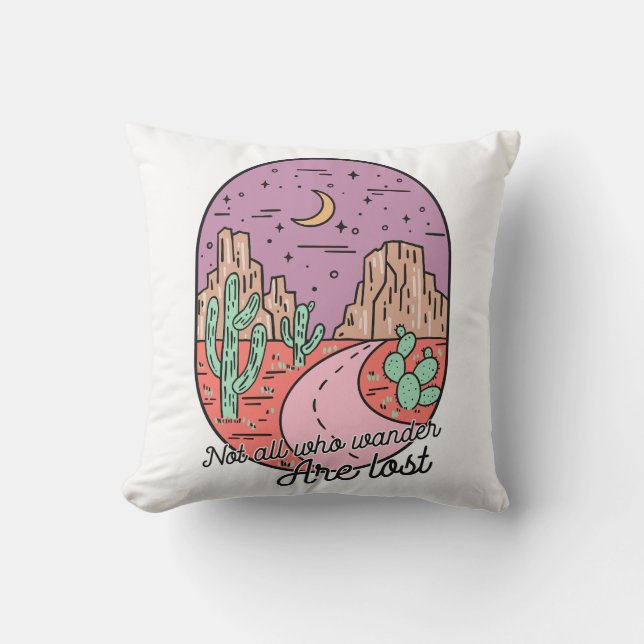 Almofada Nem Todos Que Vagueiam São Perdidos (Frente)