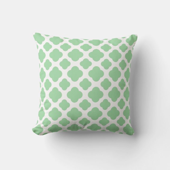 Almofada Neo Mint Quatrefoil (Frente)
